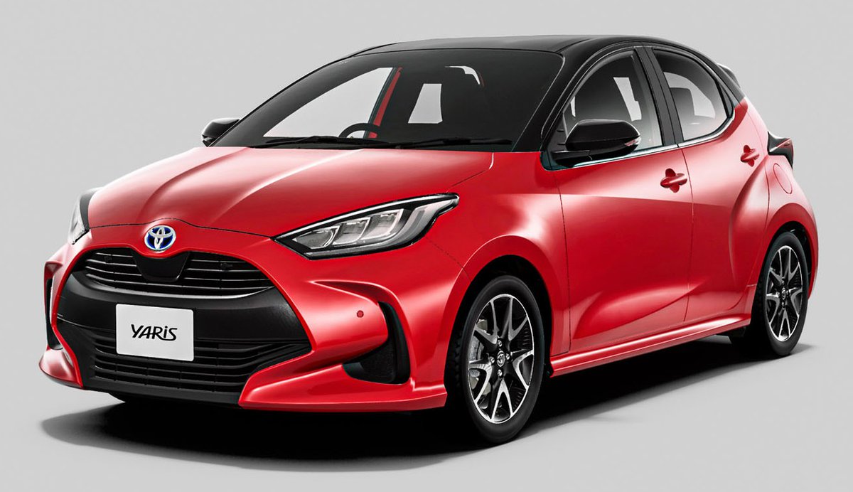 ■ヤリス YARiS - トヨタ
ヤリスは「優雅、上品」を象徴するギリシア神話の女神「Charis（カリス）」からの造語。以前のヤリスはヴィッツの欧州等での名称であったが、2020年の新型から日本で販売される車もヤリスに変更された。