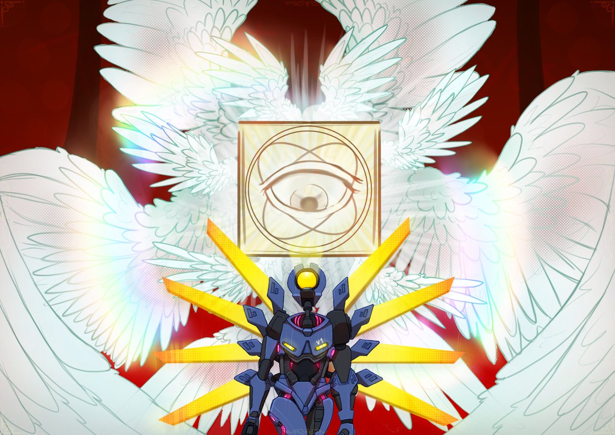 👁️🪽 Trust not your eyes machine.
Its right behind you~
#ULTRAKILL