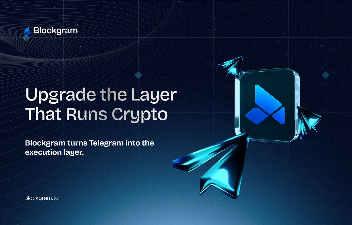 Telegram isn’t a niche tool in crypto.
It’s the operating layer.

We’re not building a new surface.
We’re upgrading the one that already runs everything.