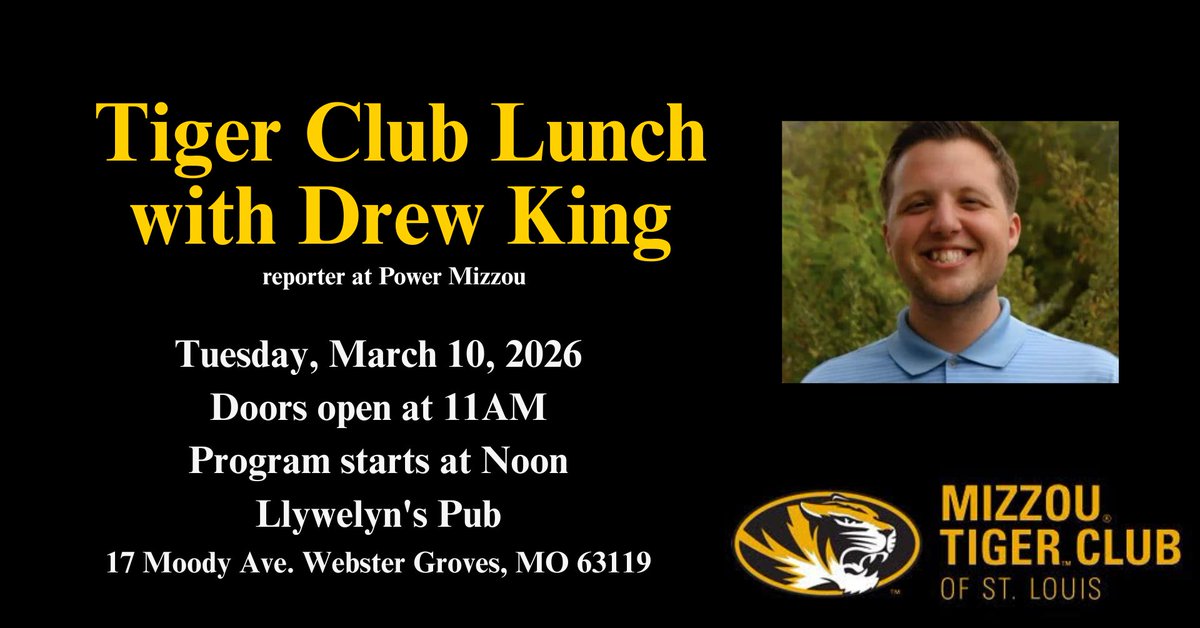Mizzou Tiger Club of St. Louis tweet media