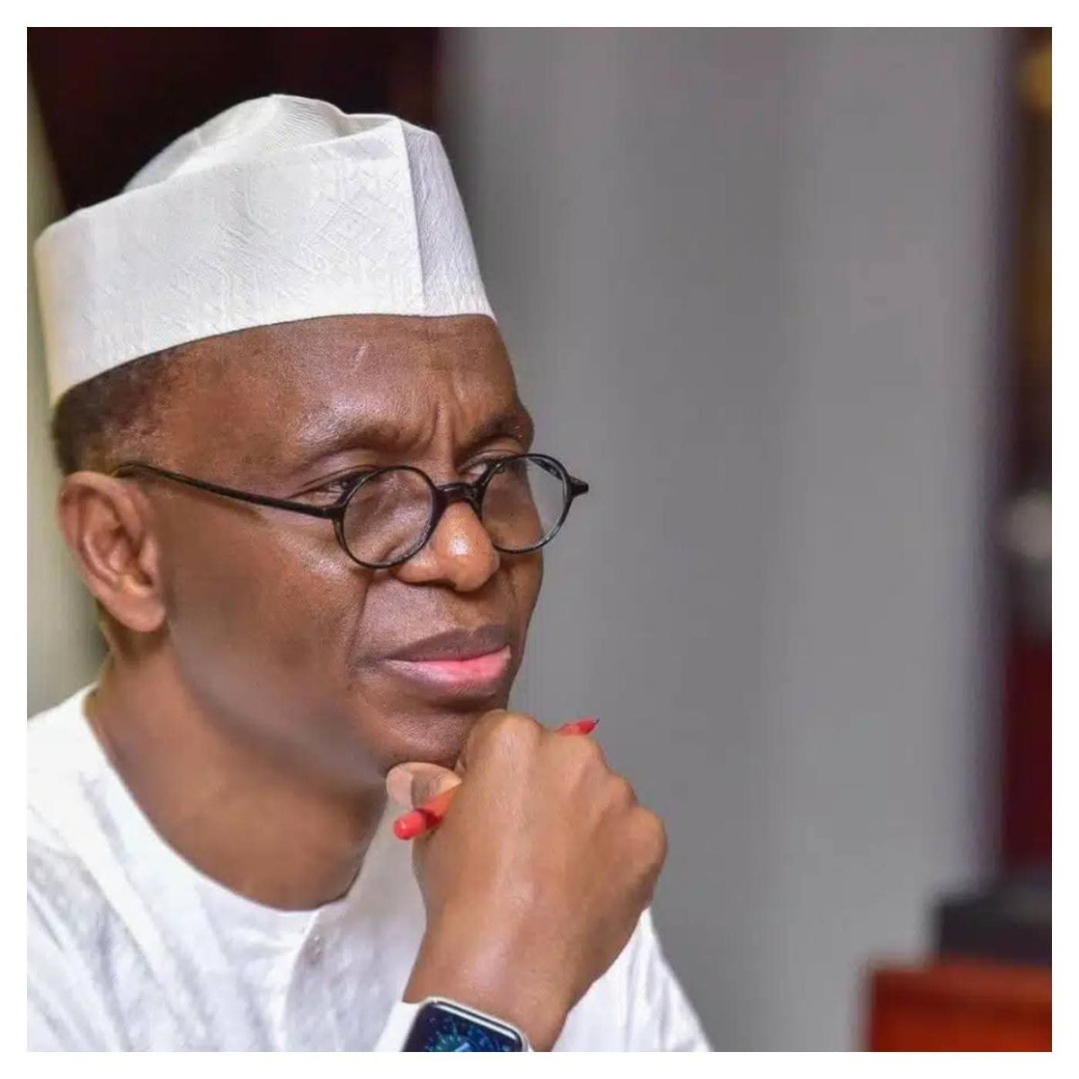 Mod33333's tweet photo. For the first time in Nigerian history, a former presidential adviser, former DG of a Federal agency, former Minister of the federation and two term Governor of a state was thoroughly grilled by both EFCC and ICPC. Yet, no news of property seizure, no freezing of Bank account or confiscation of hard currency.

This is Malam Nasir El-Rufai 💪

~ Muhammad kona
