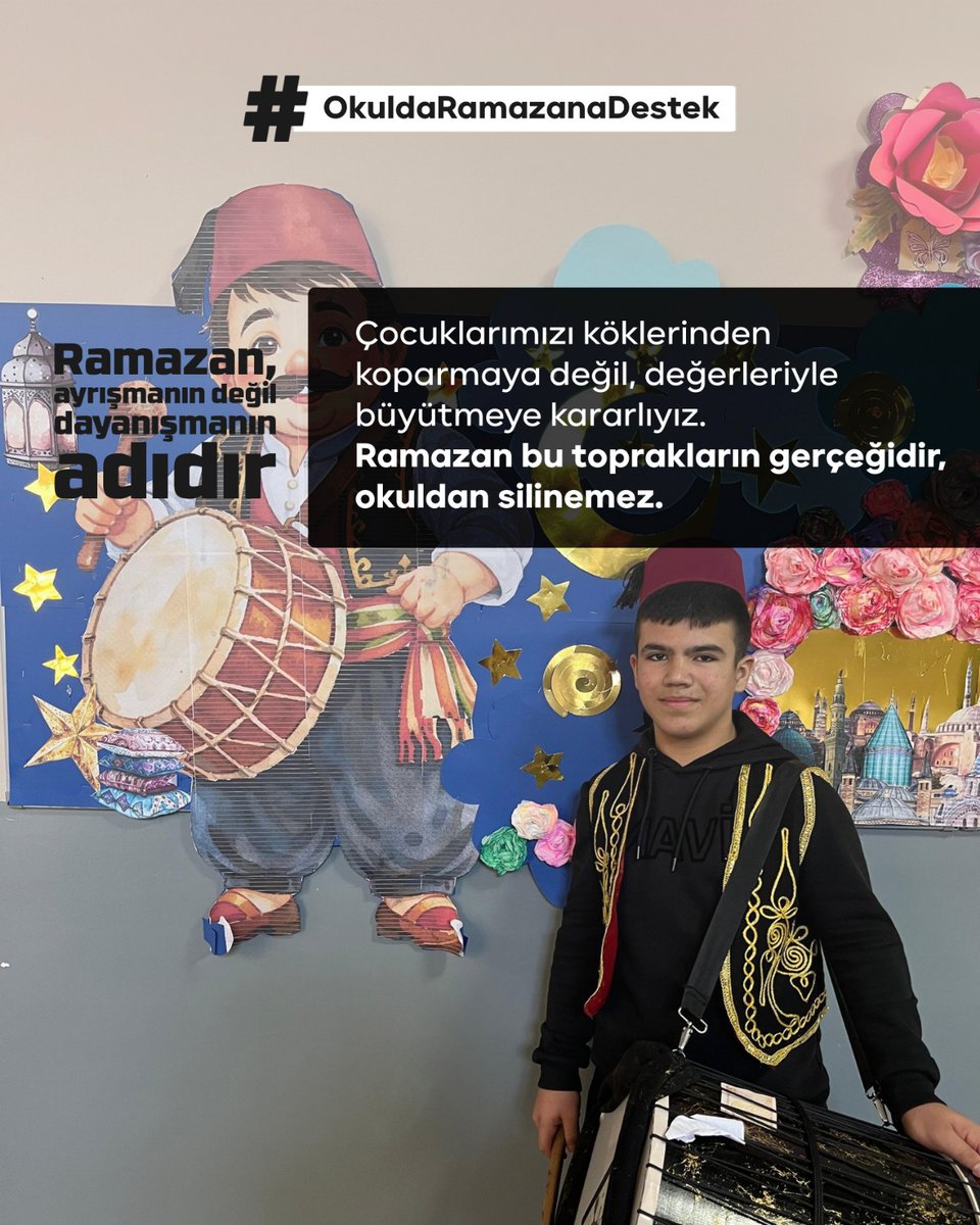 #OkuldaRamazanaDestek