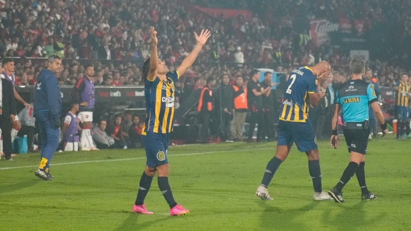 25/2/2024. Newell's Old Boys 0 v. Rosario Central 1 (Ignacio Malcorra). Fecha 7 de Copa Liga Profesional 2024