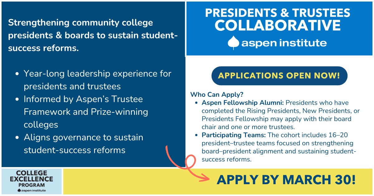 College Excellence Program tweet media