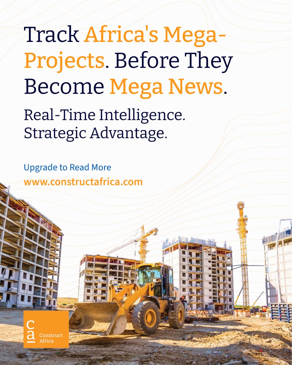 africaconstruct's tweet photo. Tired of playing catch-up?
ConstructAfrica gives you the power to track Africa's most impactful infrastructure projects in real-time, from conception to completion.

Don't just read the news; be part of shaping it!
Start tracking your next big opportunity today!!

#AfricanMarkets https://t.co/Seevs7EET6