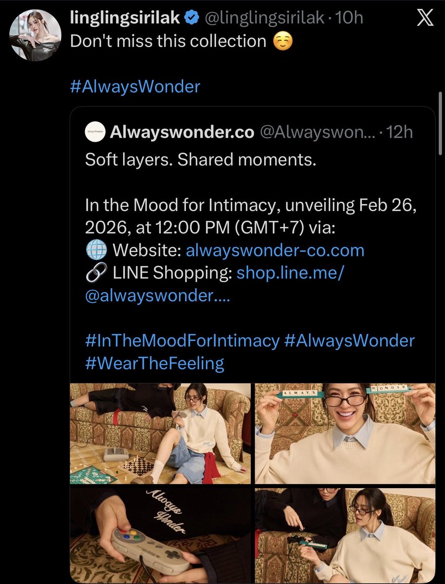 tellthemtoFO's tweet photo. Lol she’s so predictable 🤣
#Ormkornnaphat ‘s one title got her shaking so much that she’s running back to her piggies 😆
Posting about her brand at the same time when Orm’s title was announced 🤣
3 yrs more then we will have #Winling babies 🤭
#LingOrm https://t.co/u881vNfVyd
