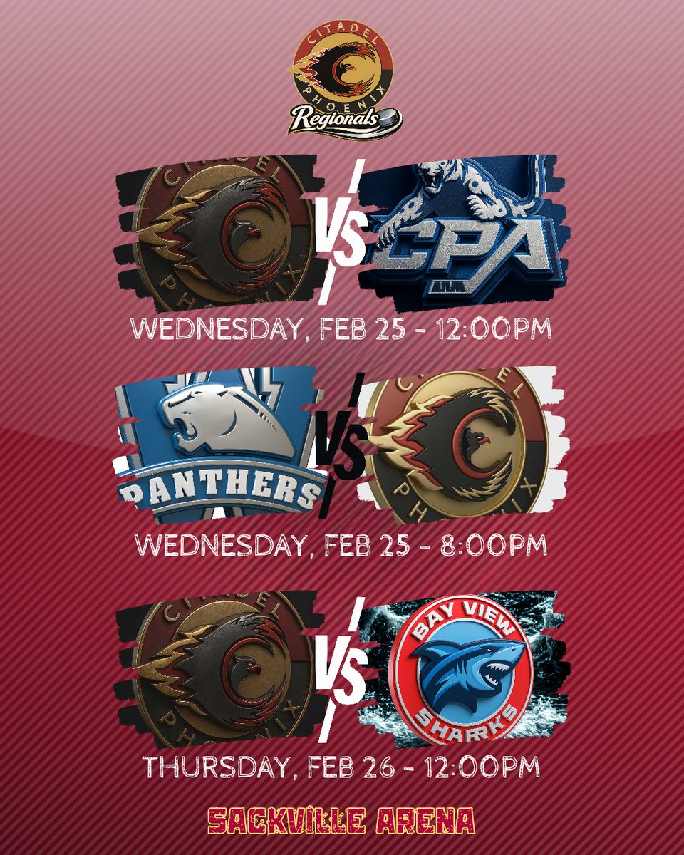 Citadel Boys Hockey tweet media