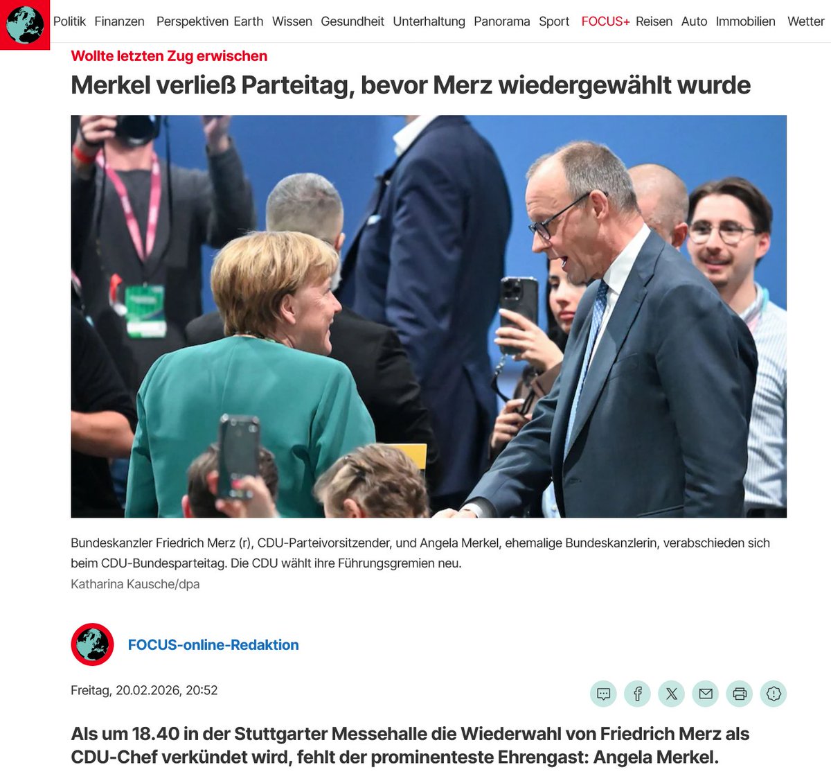 JahnTeam's tweet image. #ARD manipuliert Zuschauer! #Merkel war gar nicht mehr zugegen da sie wie man im #Focus prüfen kann, ihren letzten Zug erreichen wollte.

Dennoch fügte man im Bericht aus Berlin die eh. Kanzlerin ein. Hier wurde offensichtlich manipuliert.

Die Entschuldigung des Senders, haben