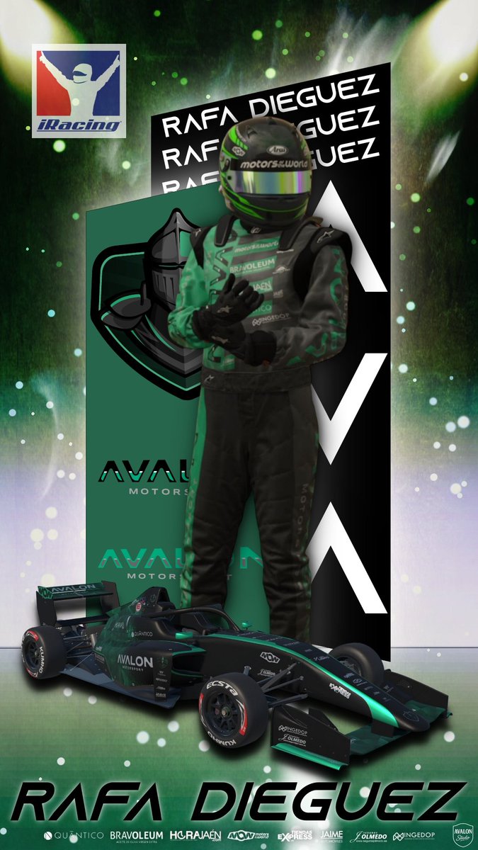 📝 FICHAJE 📝 
Sección <a href="/iRacing/">iRacing</a>

Damos la bienvenida a Rafa Dieguez, nuevo piloto de iRacing.

📍 Albacete 
🛡️ <a href="/cocotrocox/">Rafa Dieguez (Team Kafka)</a>

🏁 Constancia, seguridad y esfuerzo.

Rafa se convierte en el quinto de varios fichajes que seguiremos anunciando próximamente. Un piloto que representa a