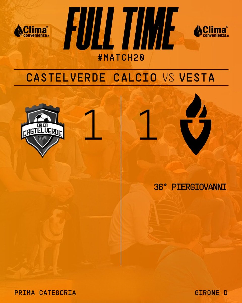 vesta_calcio's tweet image. Passiamo in vantaggio e ci facciamo riprendere nel secondo tempo. Peccato! Bellissima partita. Questa squadra adesso non ha più paura di nessuno. 

#vesta #fulltime