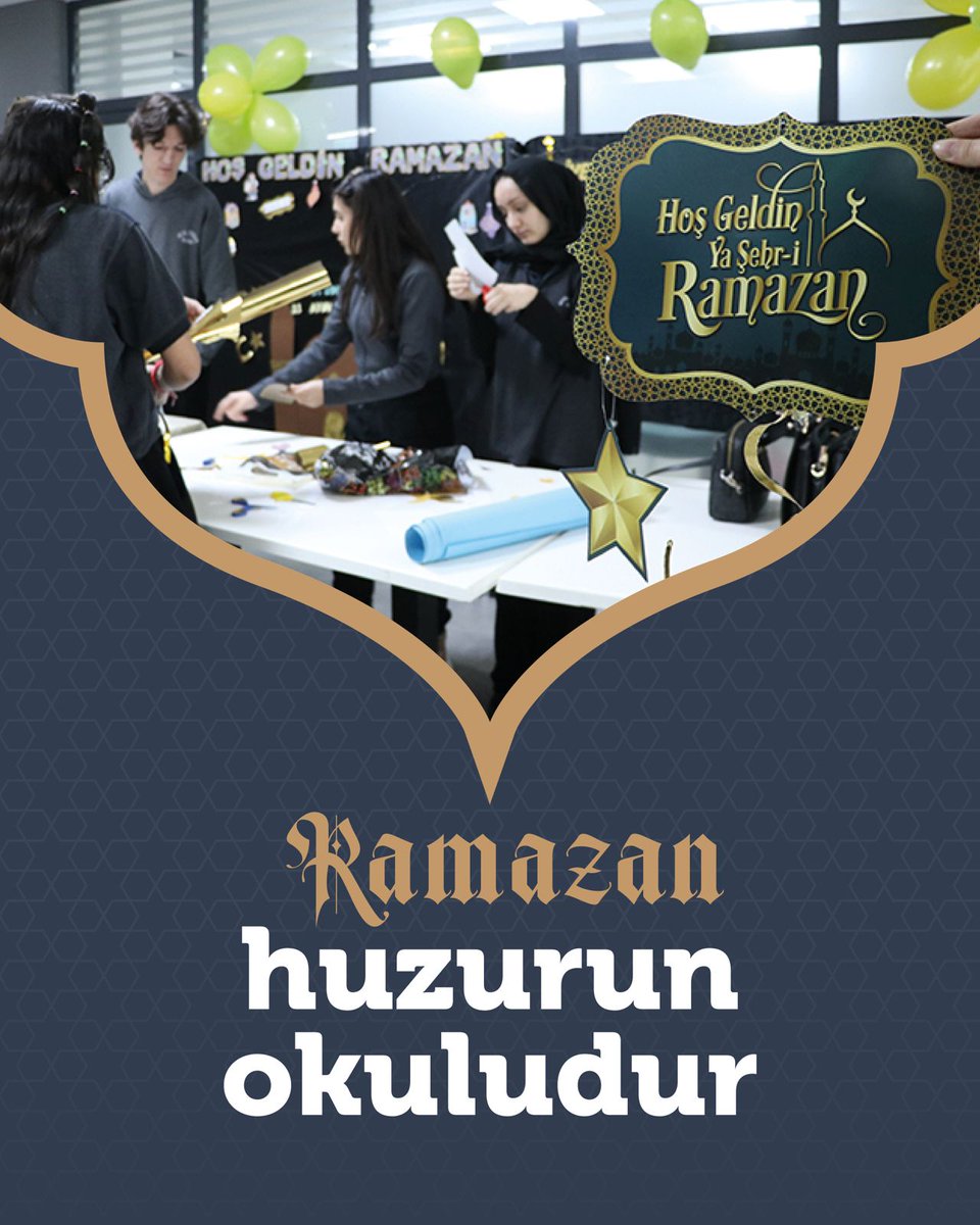 Hayatın anlamını kavramamızı, kardeşlik duygularımızı pekiştirmemizi sağlayan Ramazan ayını okullarımıza taşıyan etkinlikleri destekliyoruz.

#OkuldaRamazanaDestek