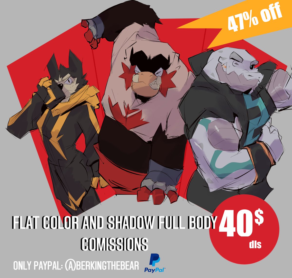 Bernie🎨✨//open comissions// tweet media