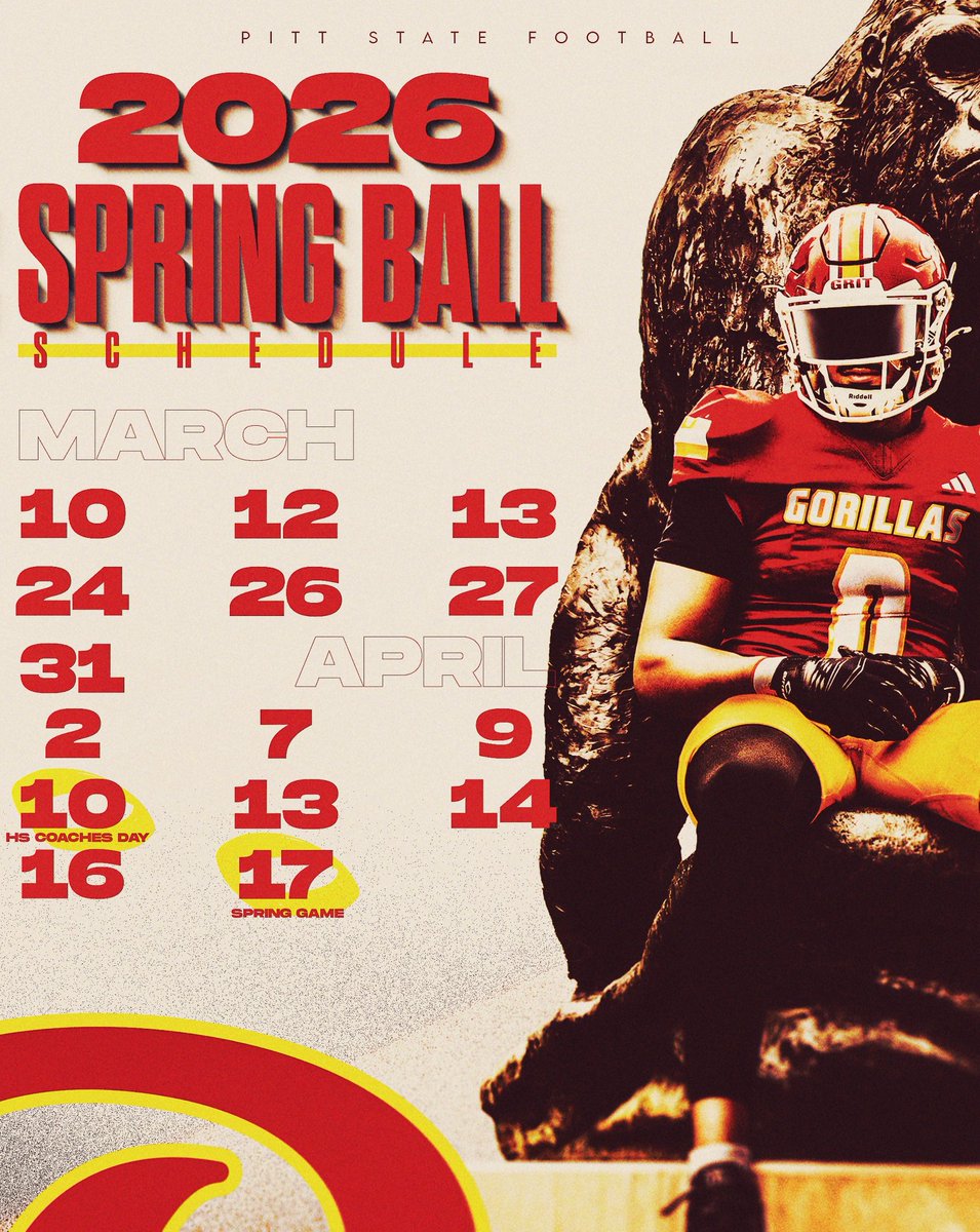 Pitt State Football tweet media