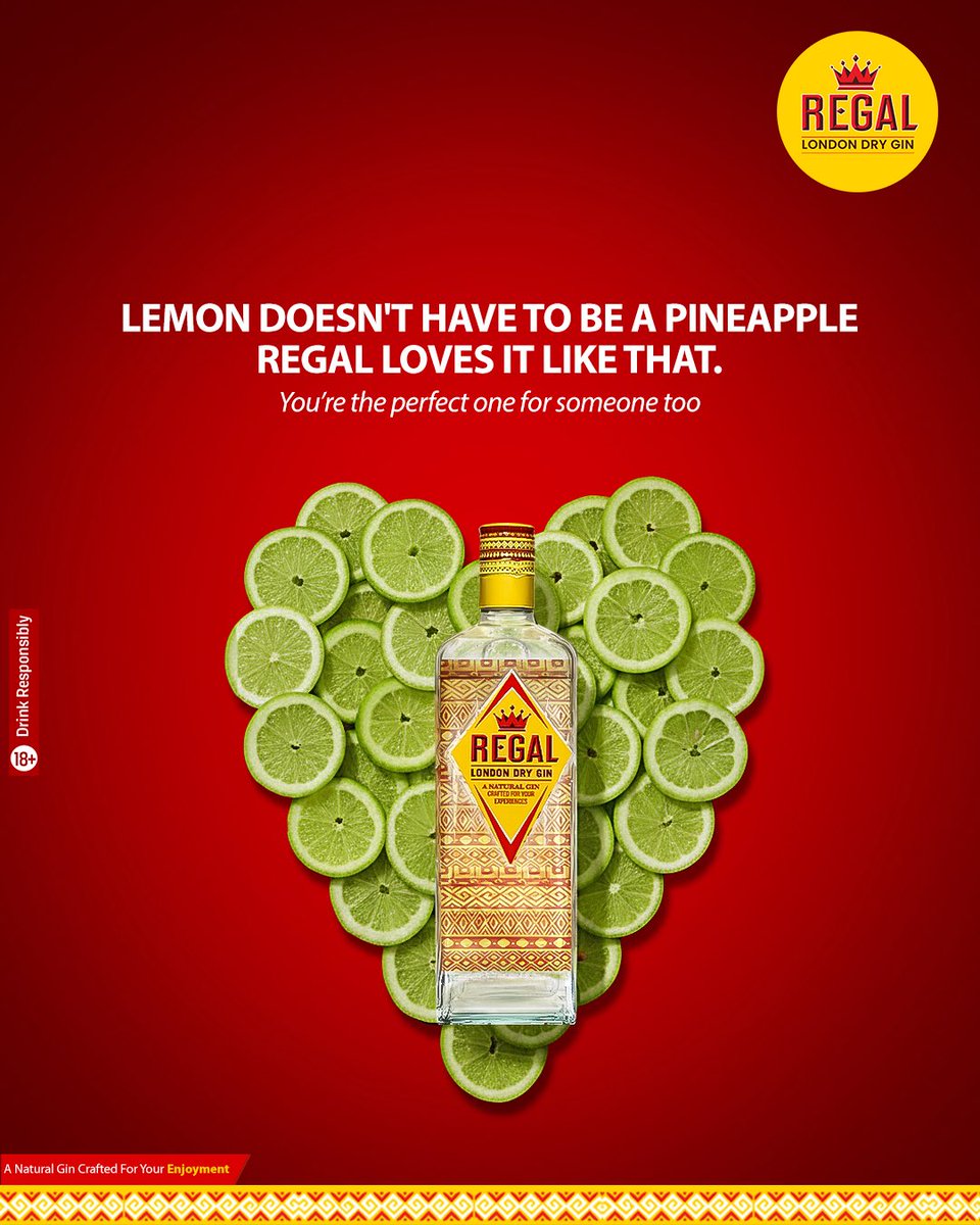 RegalDryGin's tweet photo. Tag that person that loves you for you.

#RegalClassic #EnjoyYourself #JaiyeOriE #enjoylove https://t.co/OpZqu9TG6b