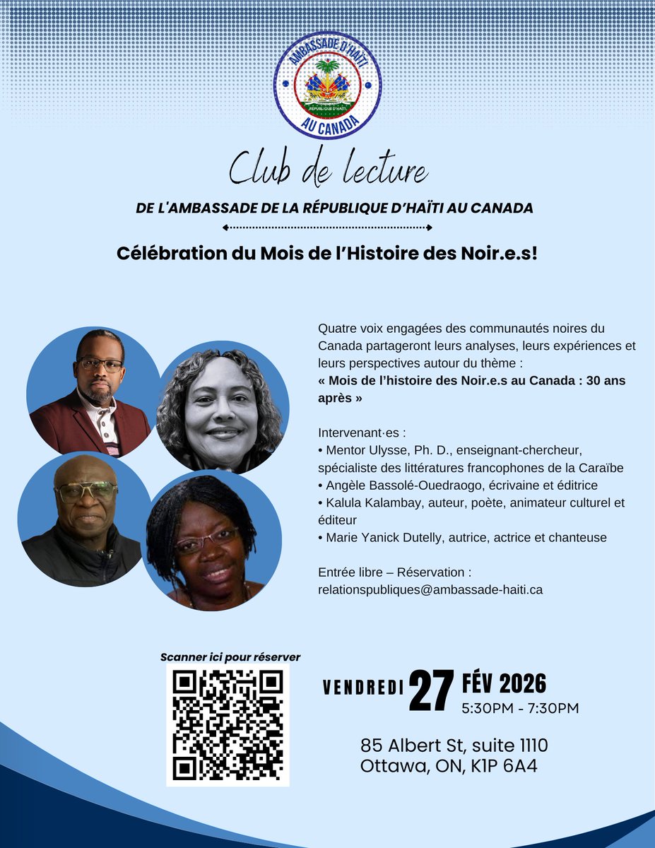 Ambassade d'Haïti au Canada tweet media