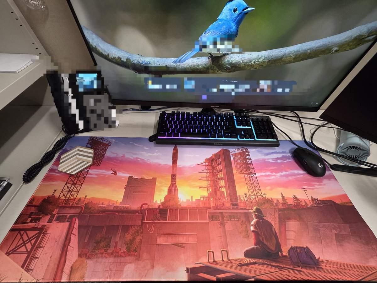 iamkatheryn_'s tweet photo. Started the week right with an incredible gift from someone anonymous at work. ๐ญ๐ฉต๐ฉท๐
I am in love with it โจ๏ธ Thank you stranger ๐๐๐ผ
#rust #willjum #rustmousepad https://t.co/D3og5IYM3h
