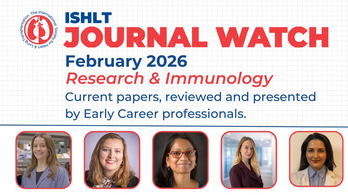 The ISHLT tweet media