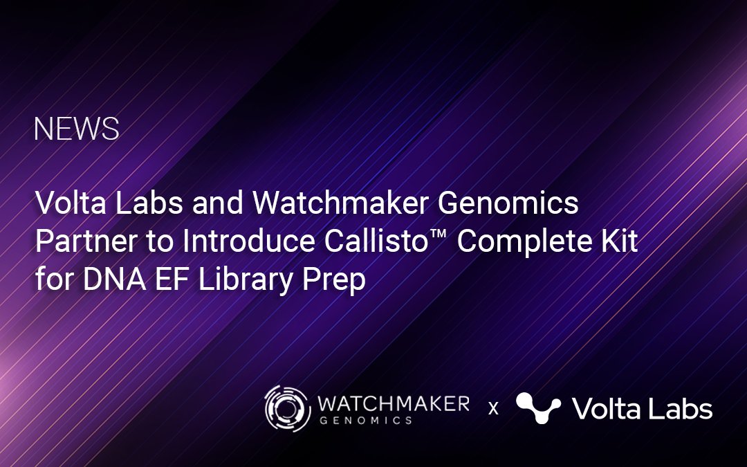 Watchmaker Genomics tweet media