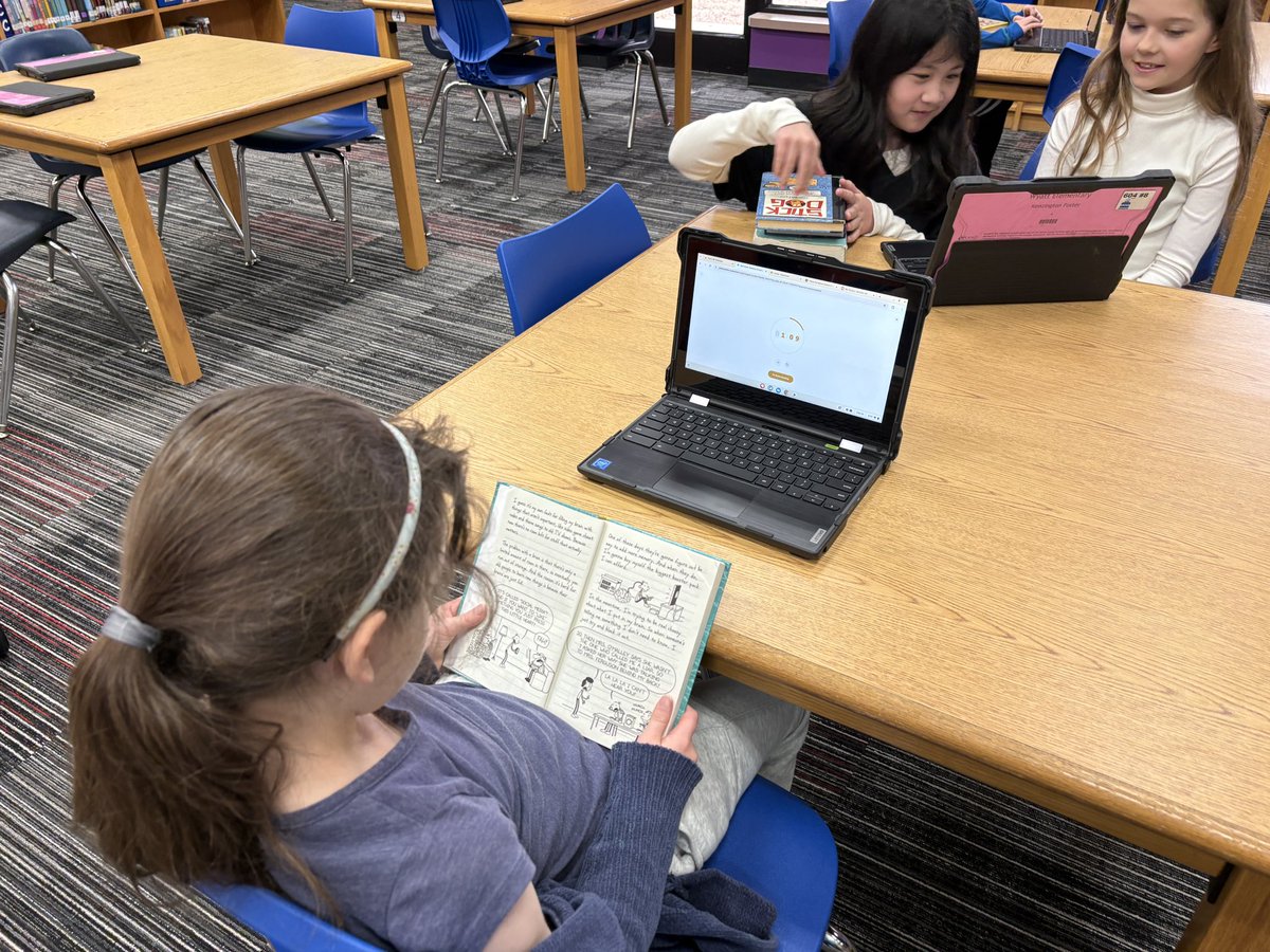 Wyatt Elementary Library tweet media