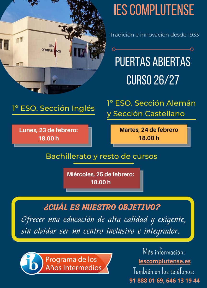 IES Complutense tweet media