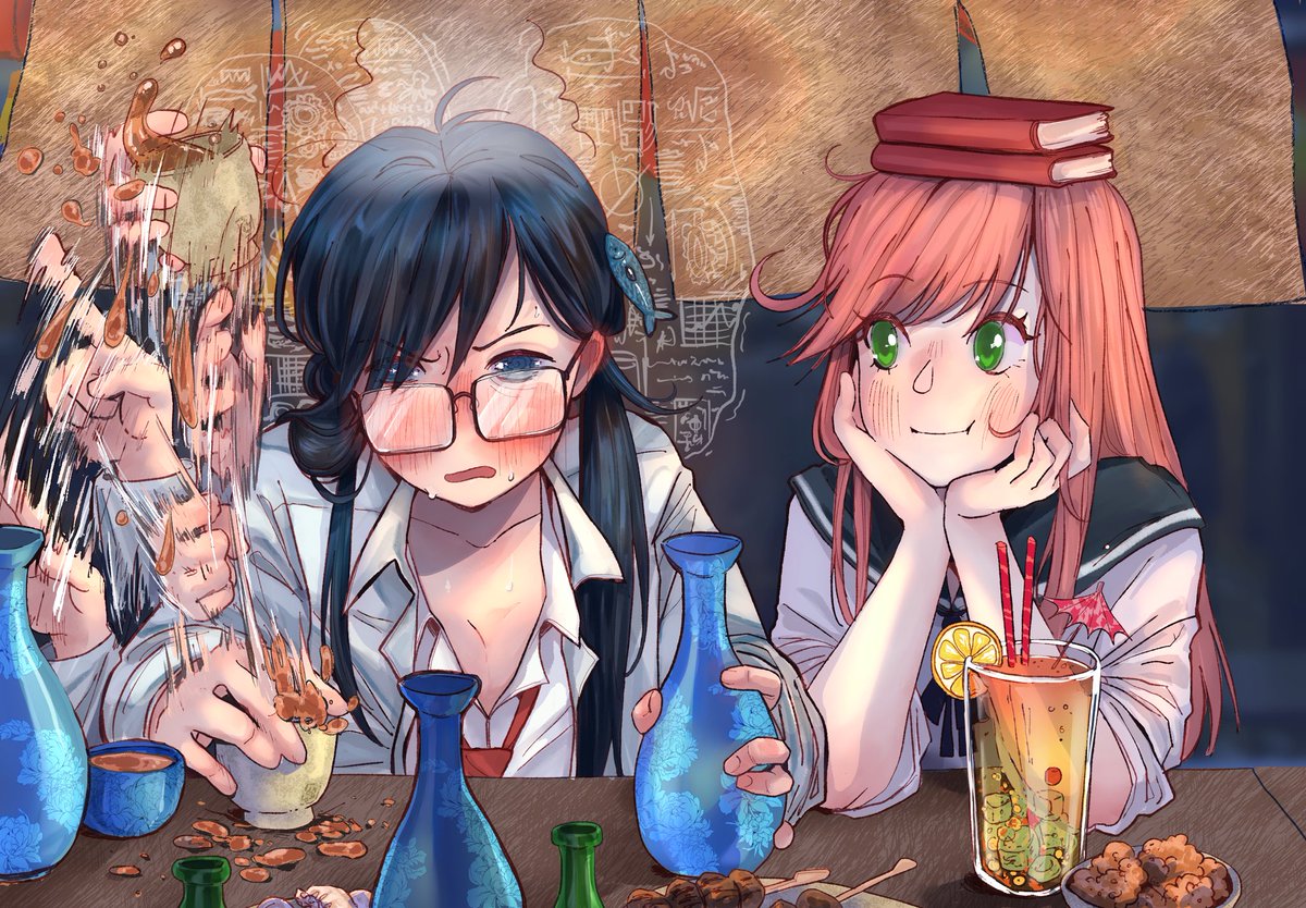 drunken rambles with older sis #shimejisimulation #シメジシミュレーション