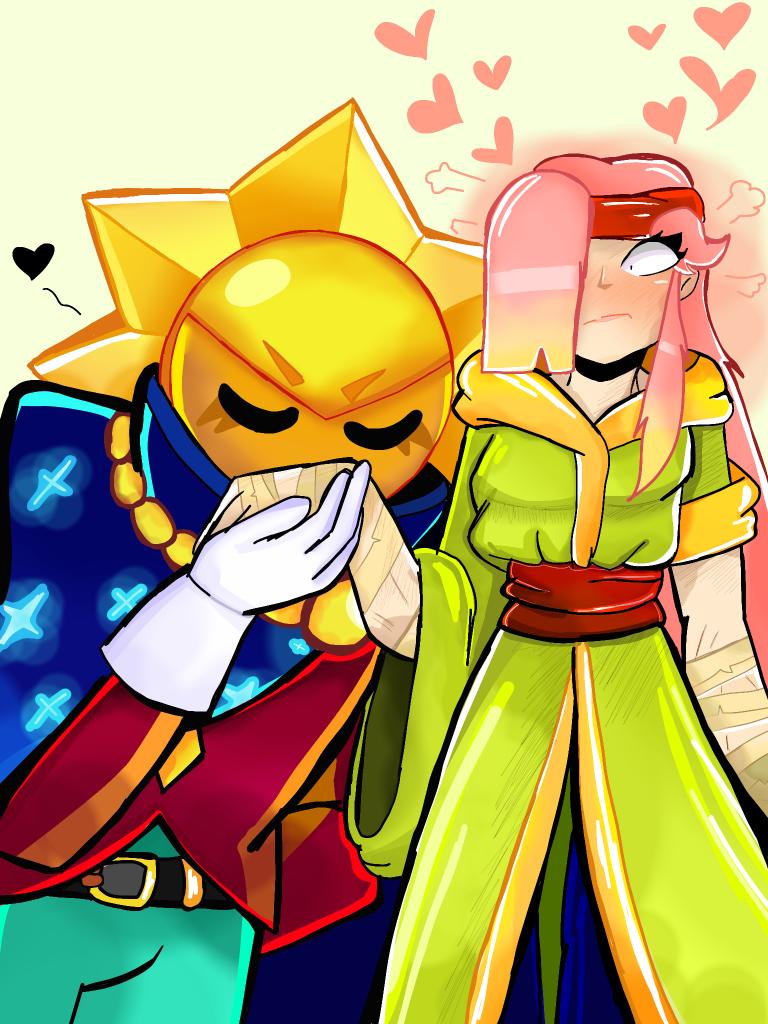 I like to draw them together <=3 #BrawlStars #BrawlStarsSirius