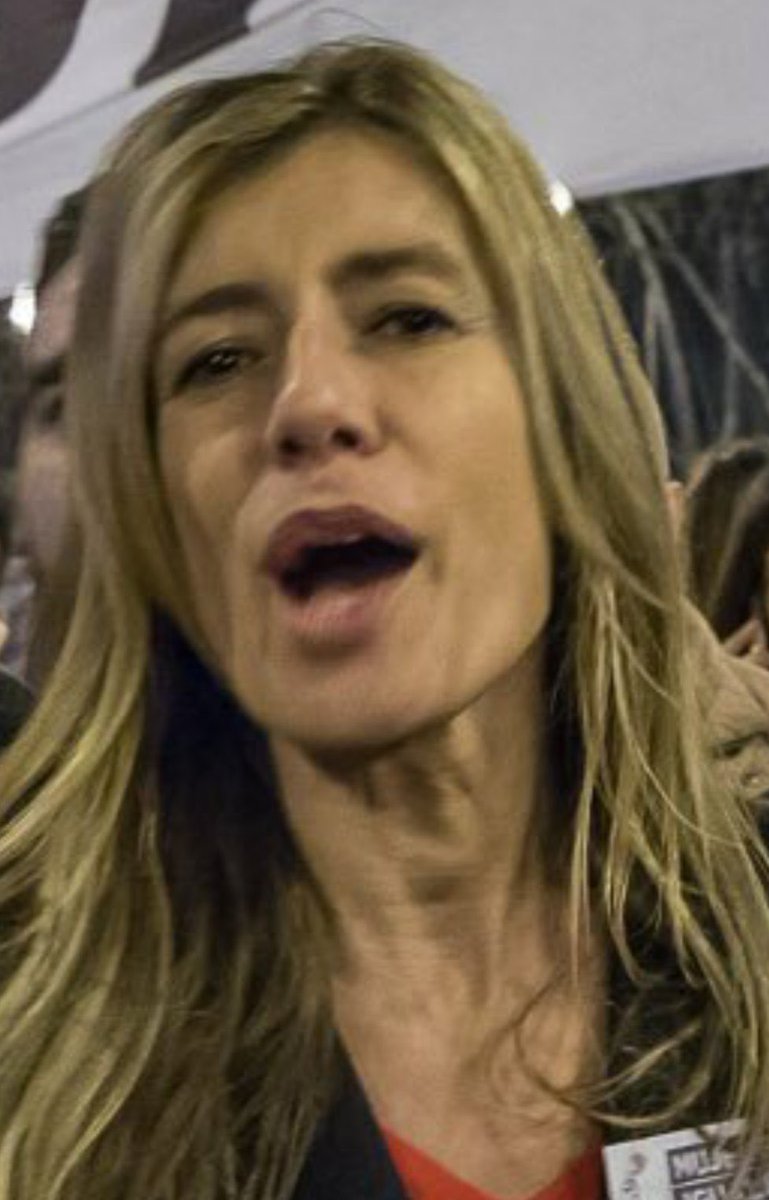 GuajeLiberal's tweet photo. Vosotros sois muy jóvenes pero la mujer del okupa de la Moncloa, actuó en La Que Se Avecina, era la hija de Antonio Recio, mayorista nonlimpia pescado. https://t.co/L65iNyi9wy