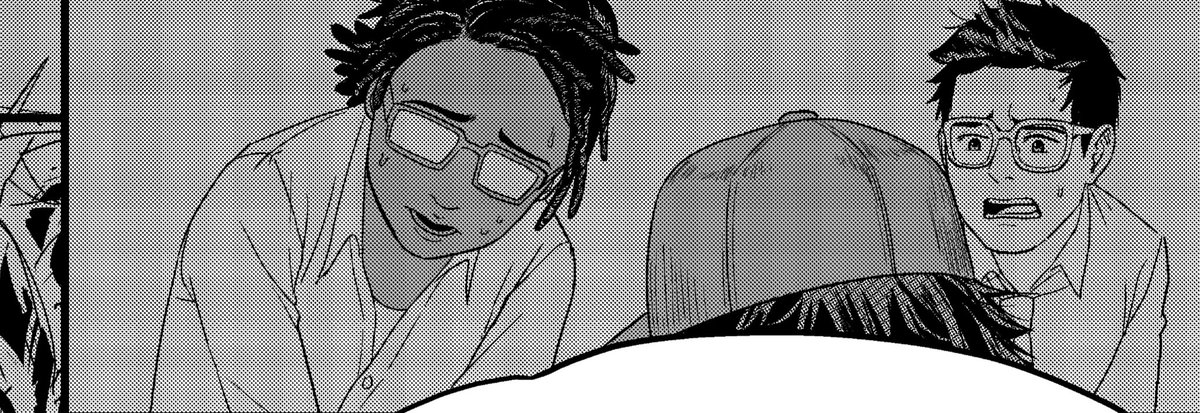 I have learnt not to overestimate my drawing speed bc this is how I look like after I announced that a short comic is coming out today