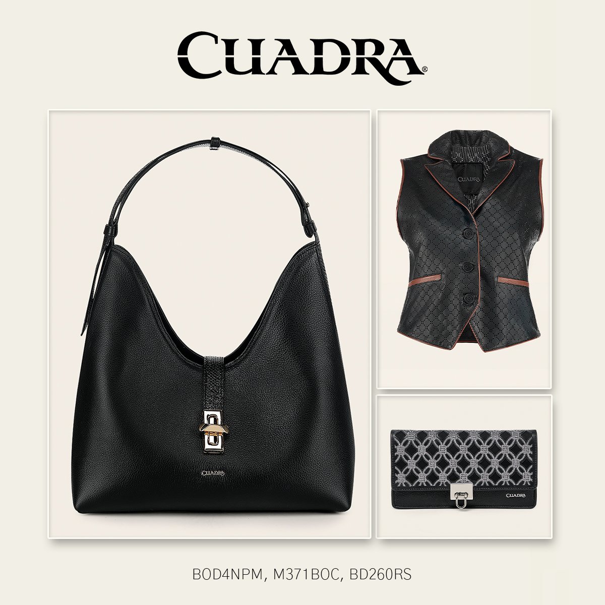 Los complementos que necesitas para cualquier look. El color negro nunca pasará de moda.