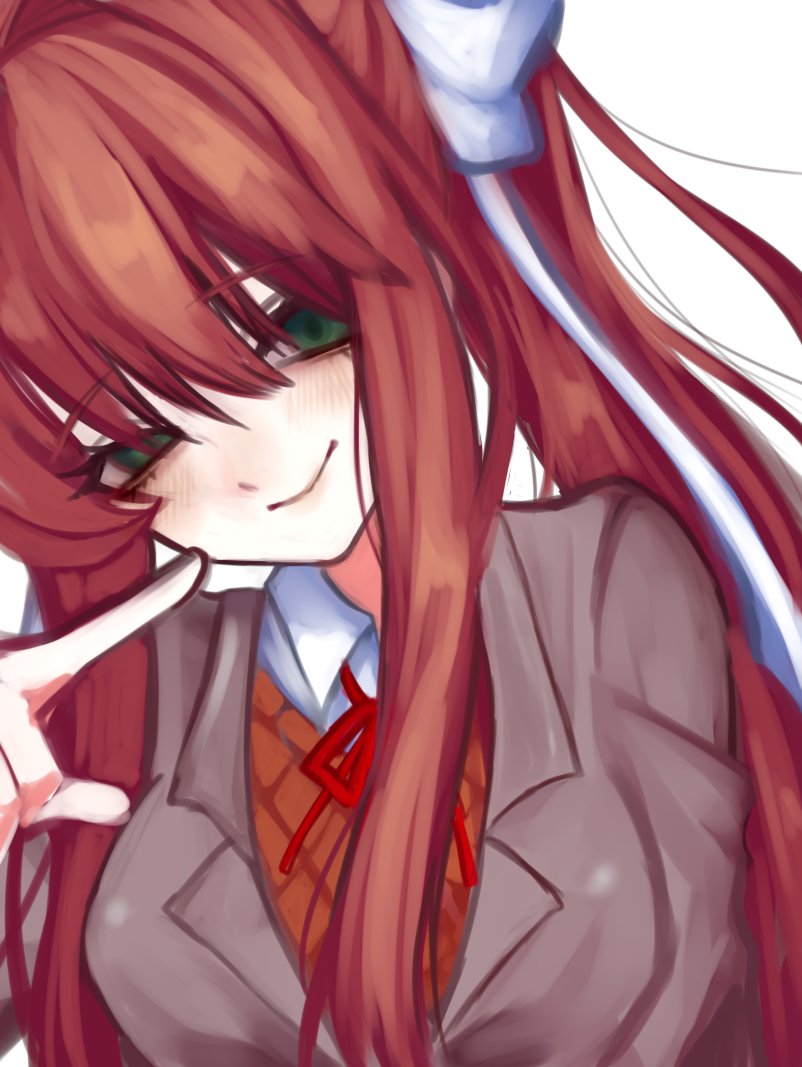 meLtycode's tweet photo. #DDLC monika ♡ https://t.co/xnkNpjaUBI