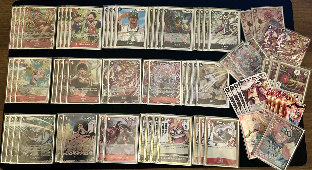 赤黒コビーの一部フルパラデッキ買ってくれる人居るかな(・ω・ = ・ω