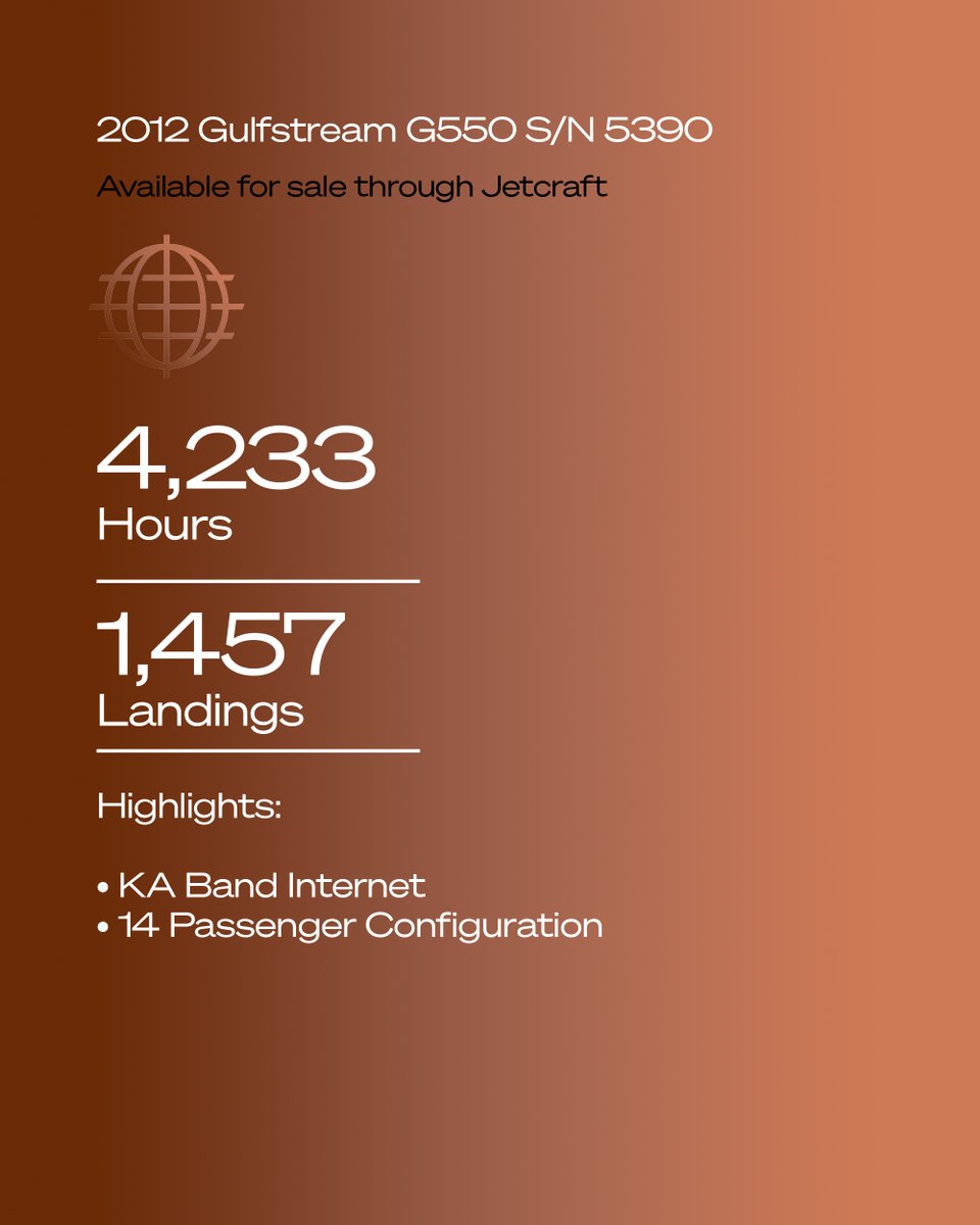 Jetcraft tweet media