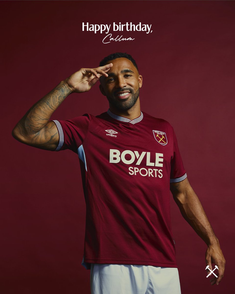 Wishing Cal a happy birthday today 🎉