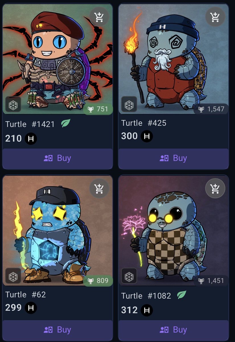 Well GM everyone hope u had great weekend and we all have better week just wanted to let u know if u missed the $TimelessTurtles 2nd Drop u can checkout $Sentx Secondary Market so many great deals right now better snag one before there gone this project is growing 
Good Luck