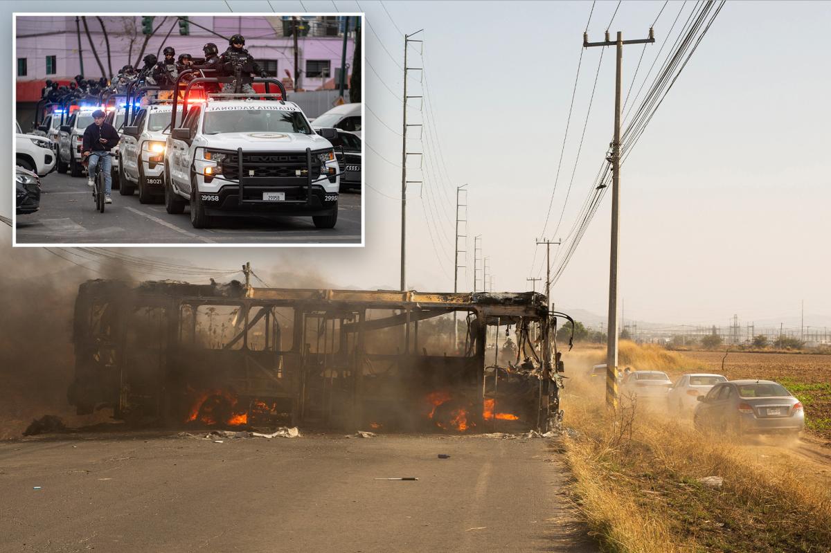 Soccer matches postponed after Mexico kills cartel leader near 2026 World Cup host city trib.al/VY4V5Ep