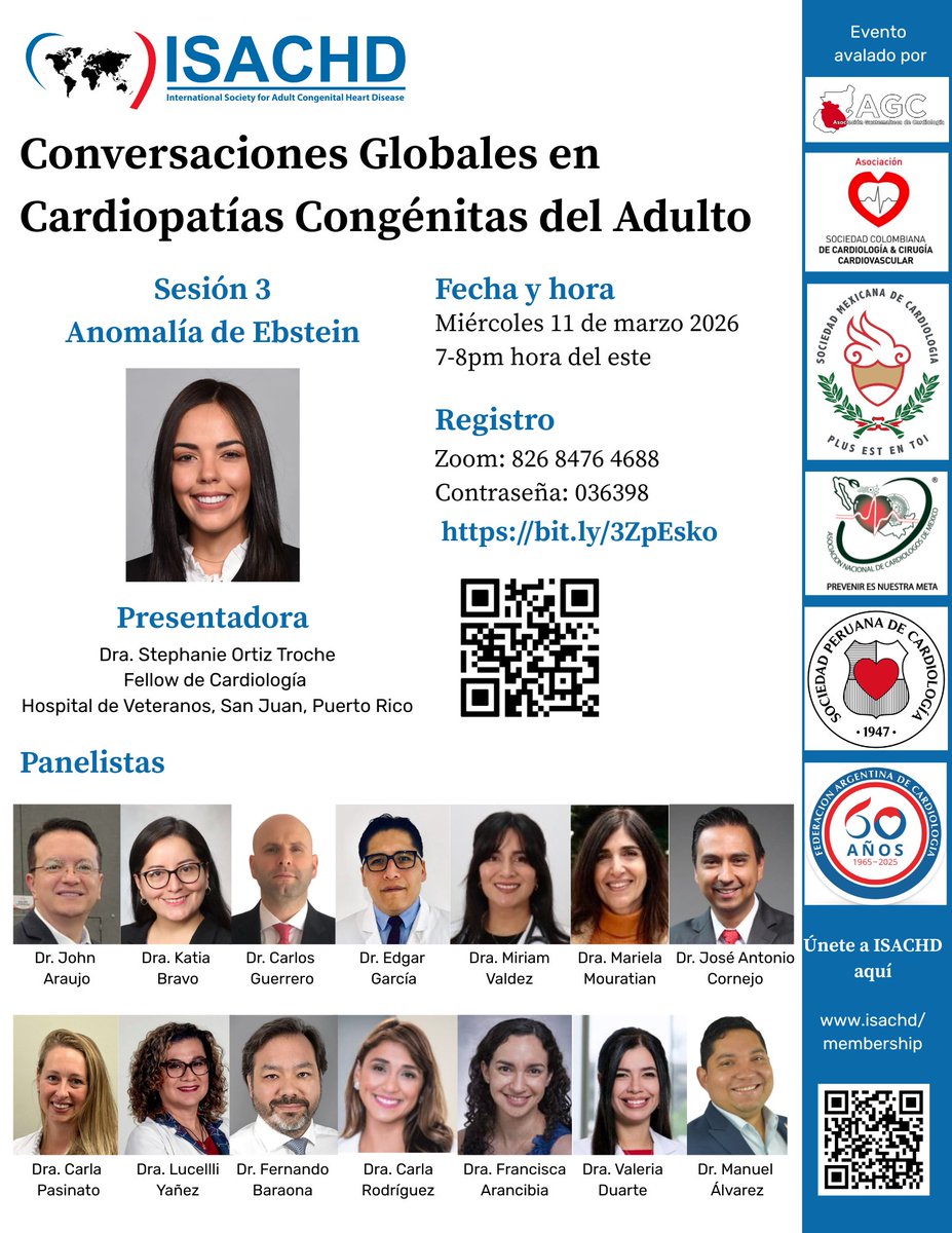 Int’l Society for Adult Congenital Heart Disease🌎 tweet media