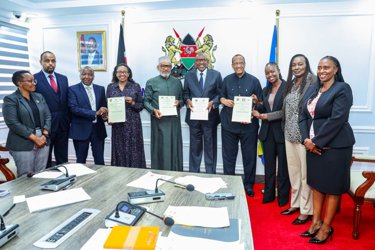 Hon. Aden Duale, EGH tweet media