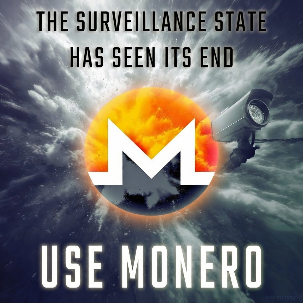 The end of the Surveillance State was written with the first Monero transaction.