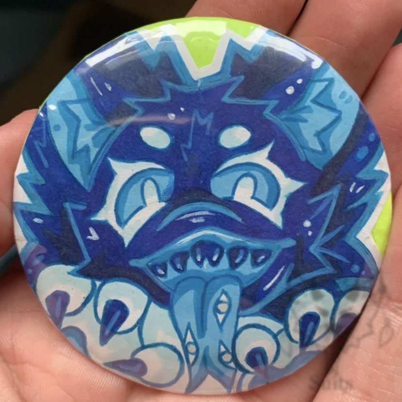 SigilSuits's tweet photo. Pin badge commish for a client on insta! 

#furryart https://t.co/EofCVSn9B4