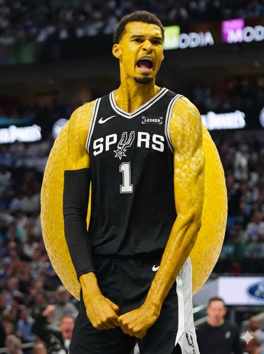 if wemby was a lemon he would look like this