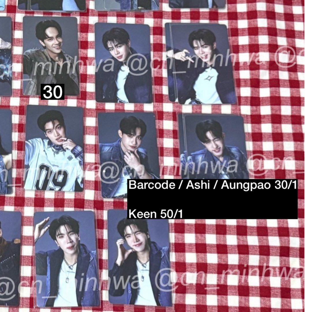 WTS  Random card /Gasha #RISERCONCERT 

ราคาตามภาพส่งเหมา 50 (อันรส. เขียนในภาพ)

*please mention before DM🙏🏻*

#ตลาดนัดเพิร์ธเเซนต้า #ตลาดนัดปอนด์ภูวินทร์ #ตลาดนัดjasper #ตลาดนัดโคลเวอร์ #ตลาดนัดจุงดัง #pondphuwin #ตลาดนัดgmmtv #ตลาดนัดgmm #ตลาดนัดLYKN