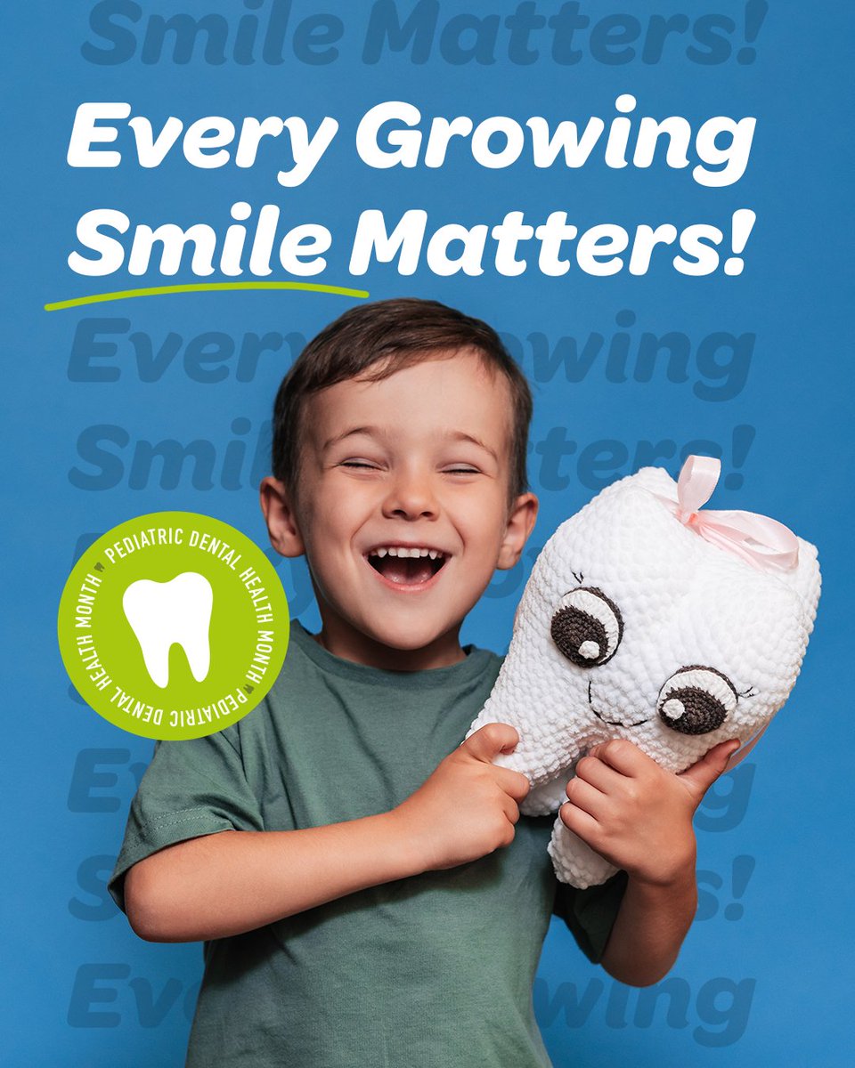 It's Pediatric Dental Health Month!