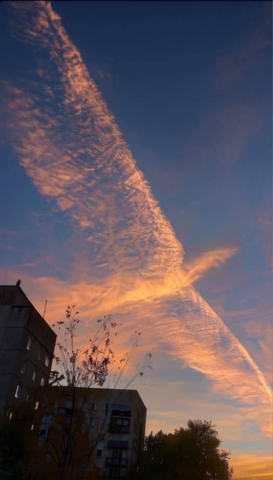 آسمان امروز #تبریز 

#ققنوس برخاست؟!؟