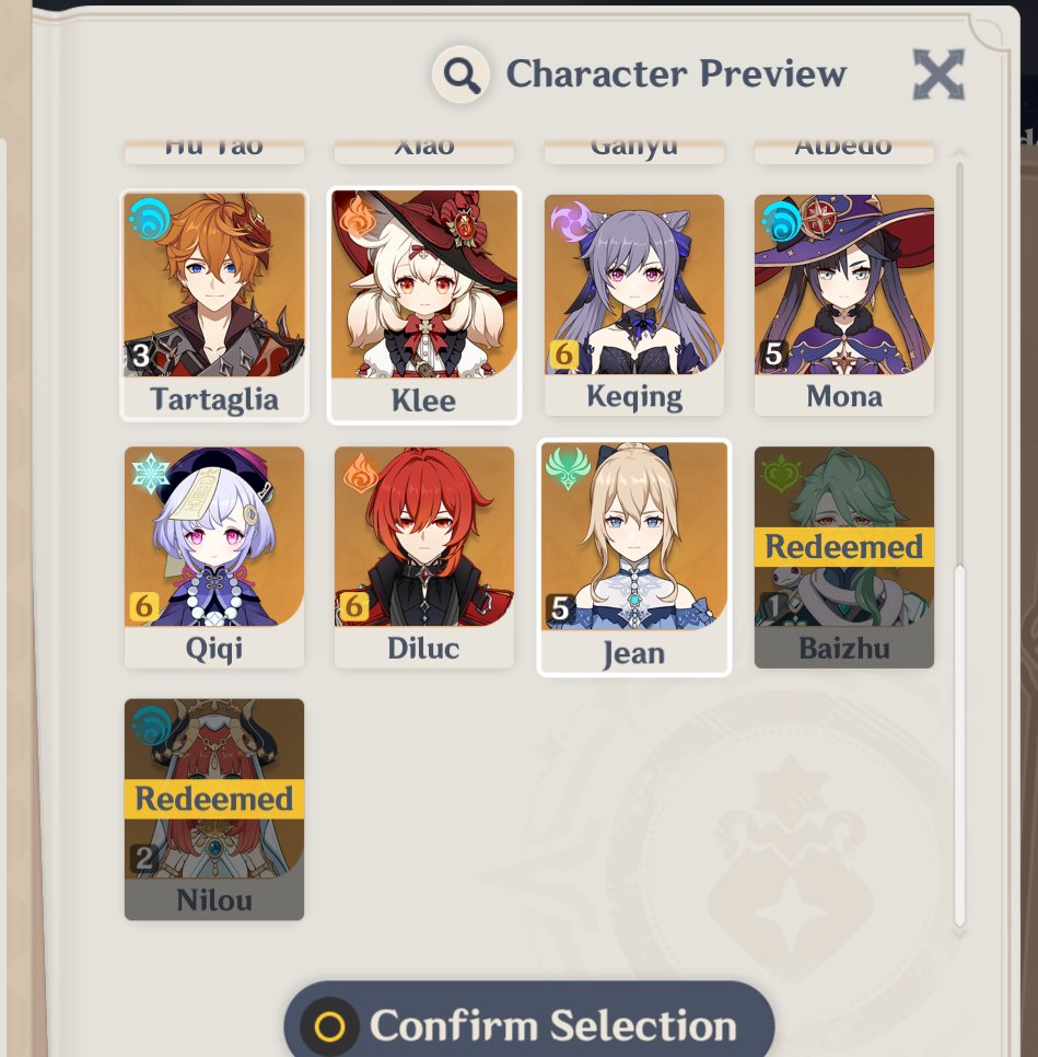 the fact that u cannot choose the same character more than once is a crime fr