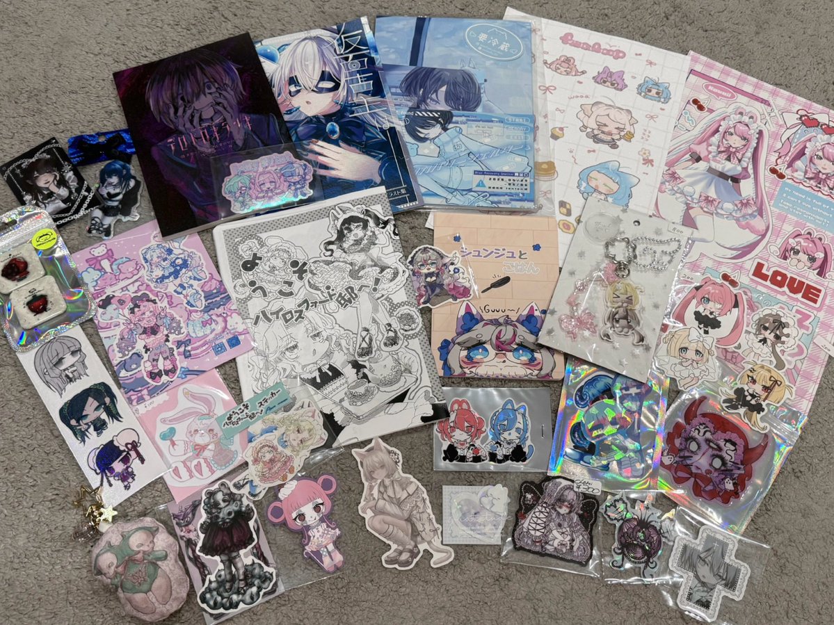 そうさくマーケット戦利品❕ たくさんのすてきをありがとうございます🎶