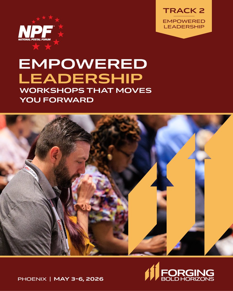 National Postal Forum tweet media