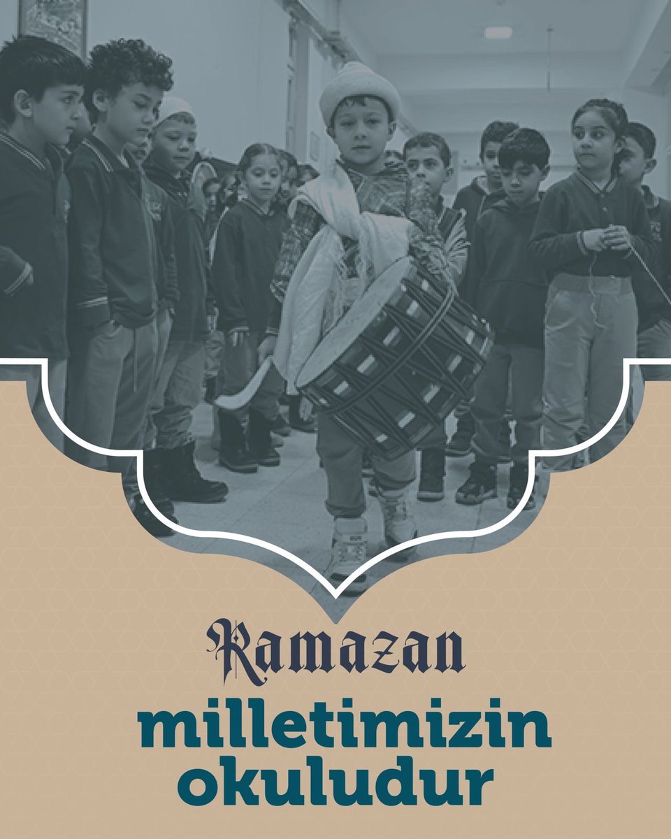 Çocuklarımızın okullarımızda değerlerimizle buluşmasına asla mani olamayacaksınız.
#OkuldaRamazanaDestek