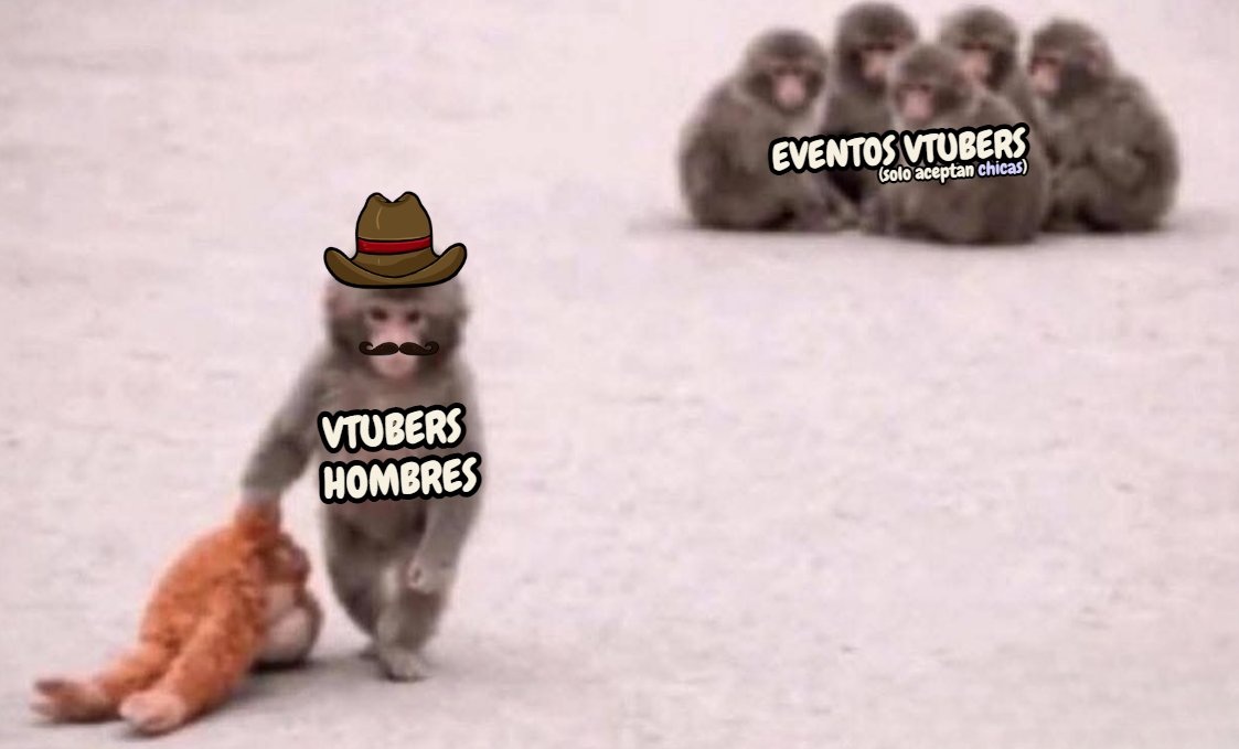 Ya hagan eventos para todos, también existimos 😭
atte: Un VTuber hombre pobre, que no le alcanza para hacer un evento😅💸