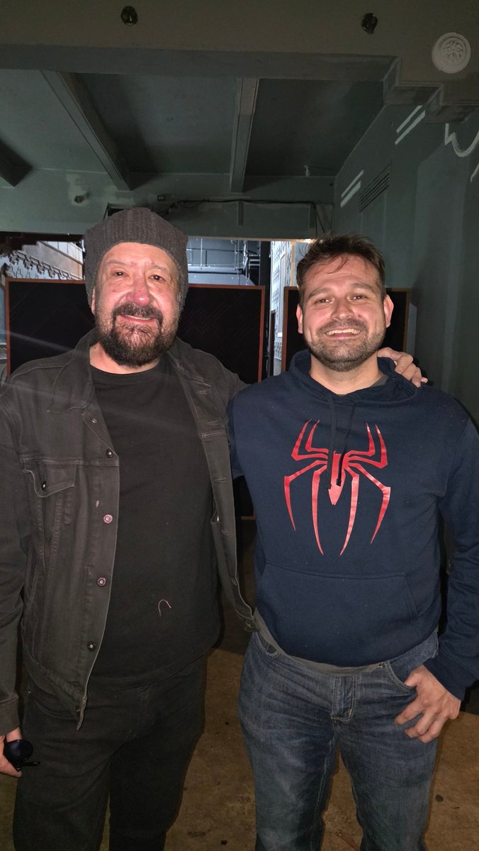 CanibalAeternus's tweet photo. Me dio mucho gusto saludarlos el sábado @ruleiro y @eltalcha. Muchas gracias por la foto.
Fue un evento diferente pero al final se prendió la fiesta un montón. Aquí reportándome como cada mañana. Saludos y excelente semana pese a todo lo que pasa en el país #PoderosaSalsa https://t.co/SI6PRf3kta