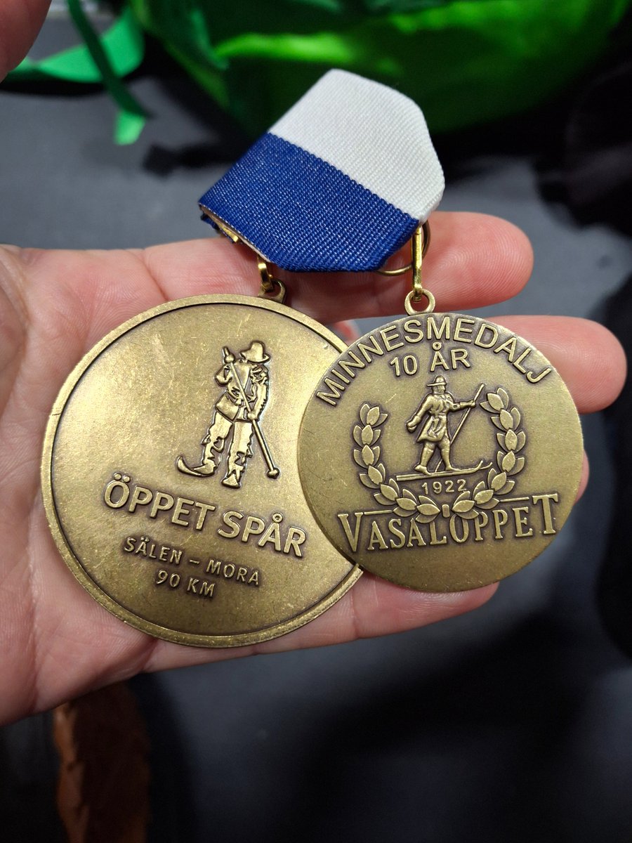 Gnetigt idag men medaljerna ska in.